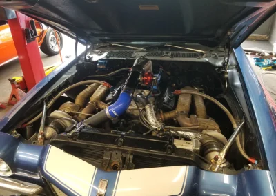 Big turbo install on a Camaro 1 Big turbo install on a Camaro
