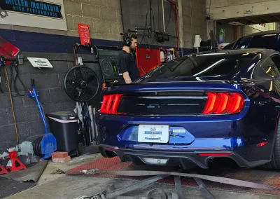 Mustang on the dyno hero