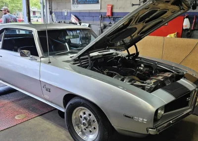 Silver Camaro SS