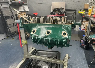 green engine rebuild on engine stand 1 green engine rebuild on engine stand