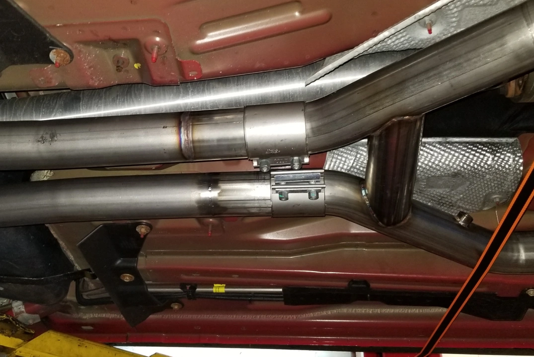 stainless exhaust H pipe 1 (1) stainless exhaust H pipe