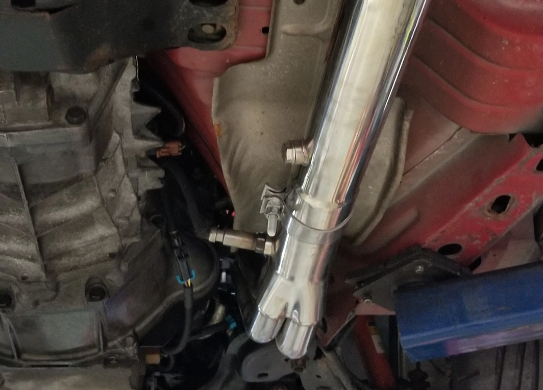 stainless exhaust pipe