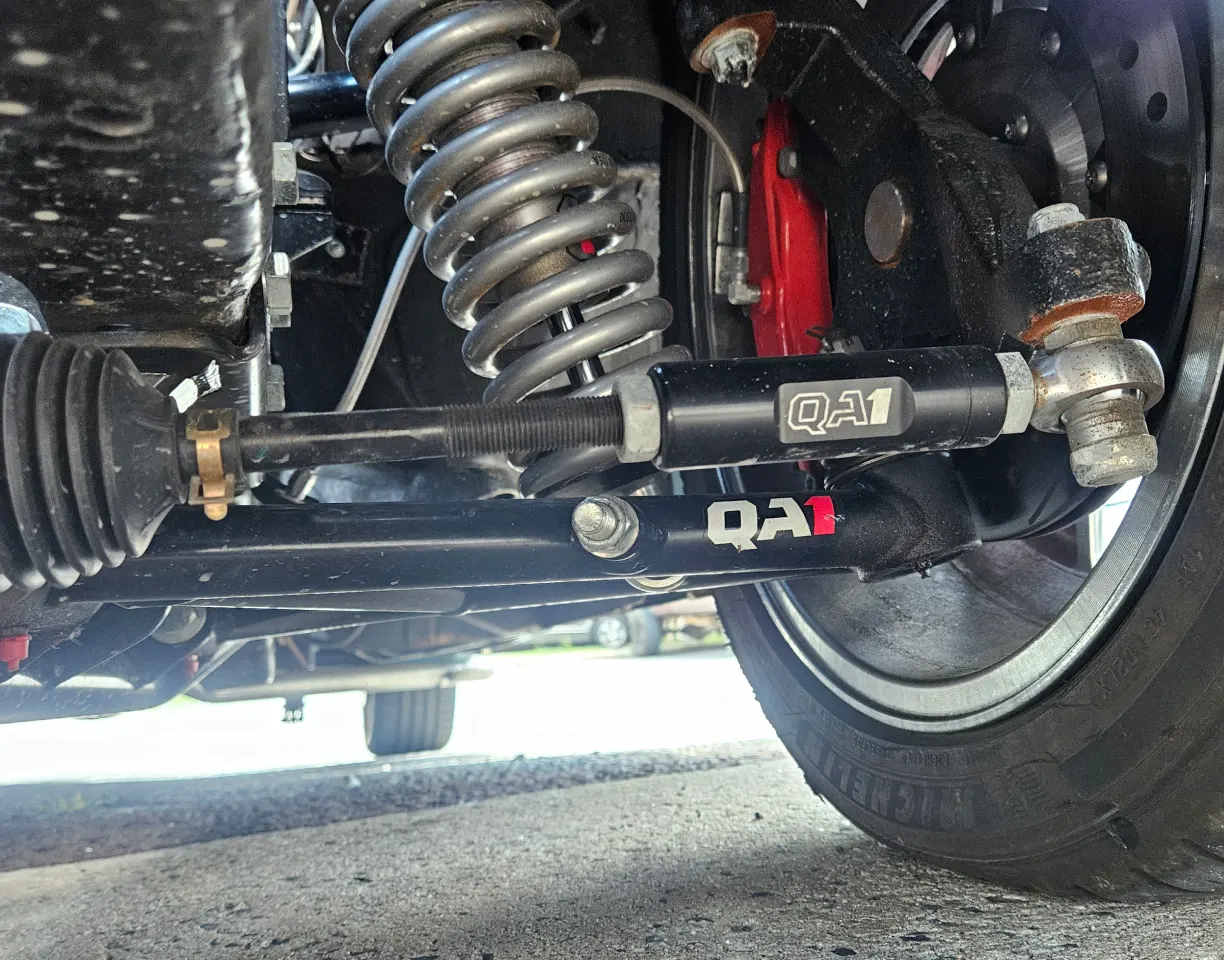 upgraded suspension